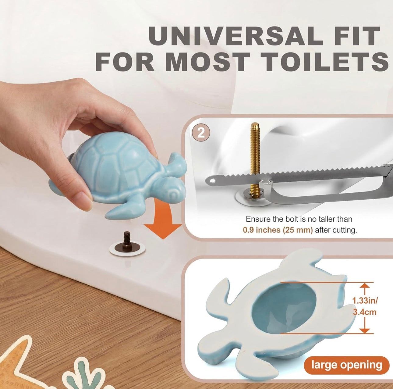 TOILET BOLT CAPS
