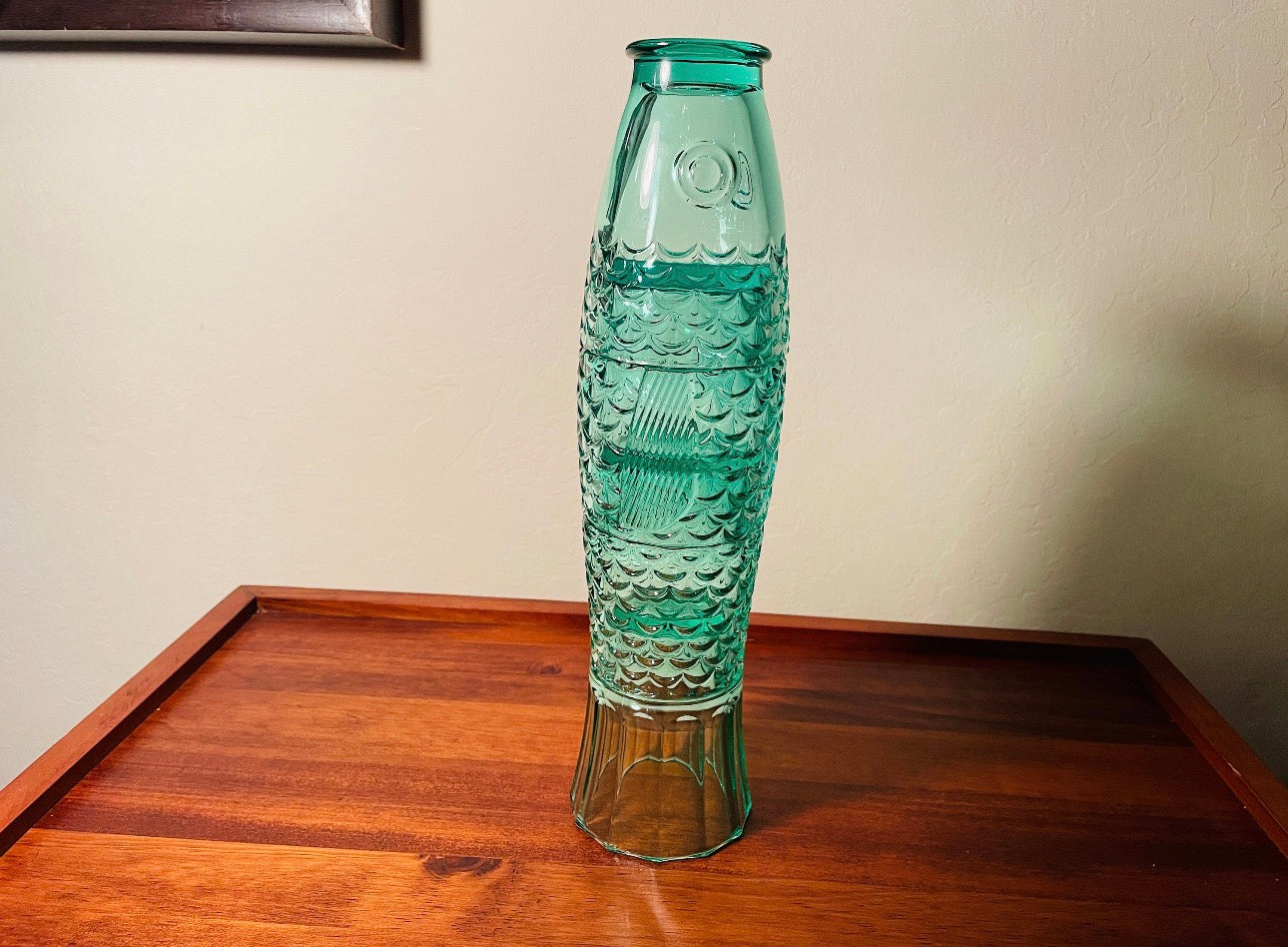MINT GREEN FISH STACKING GLASSES