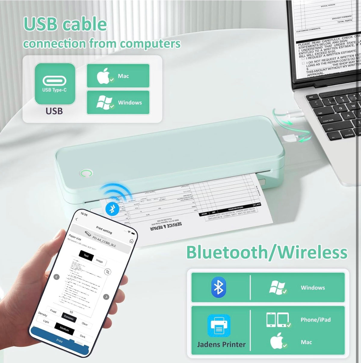 Portable Thermal Printer