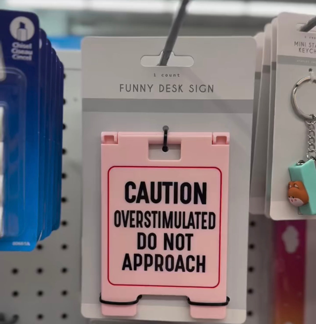HILARIOUS DESK SIGN