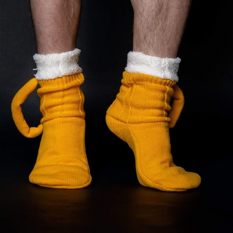 3D Beer Mug Socks Mystore