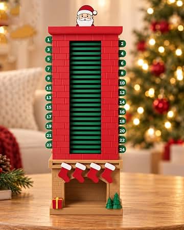 Santa Chimney Advent Calendar