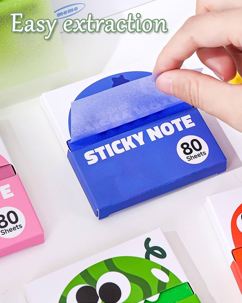 Glitter Sticky Notes Transparent