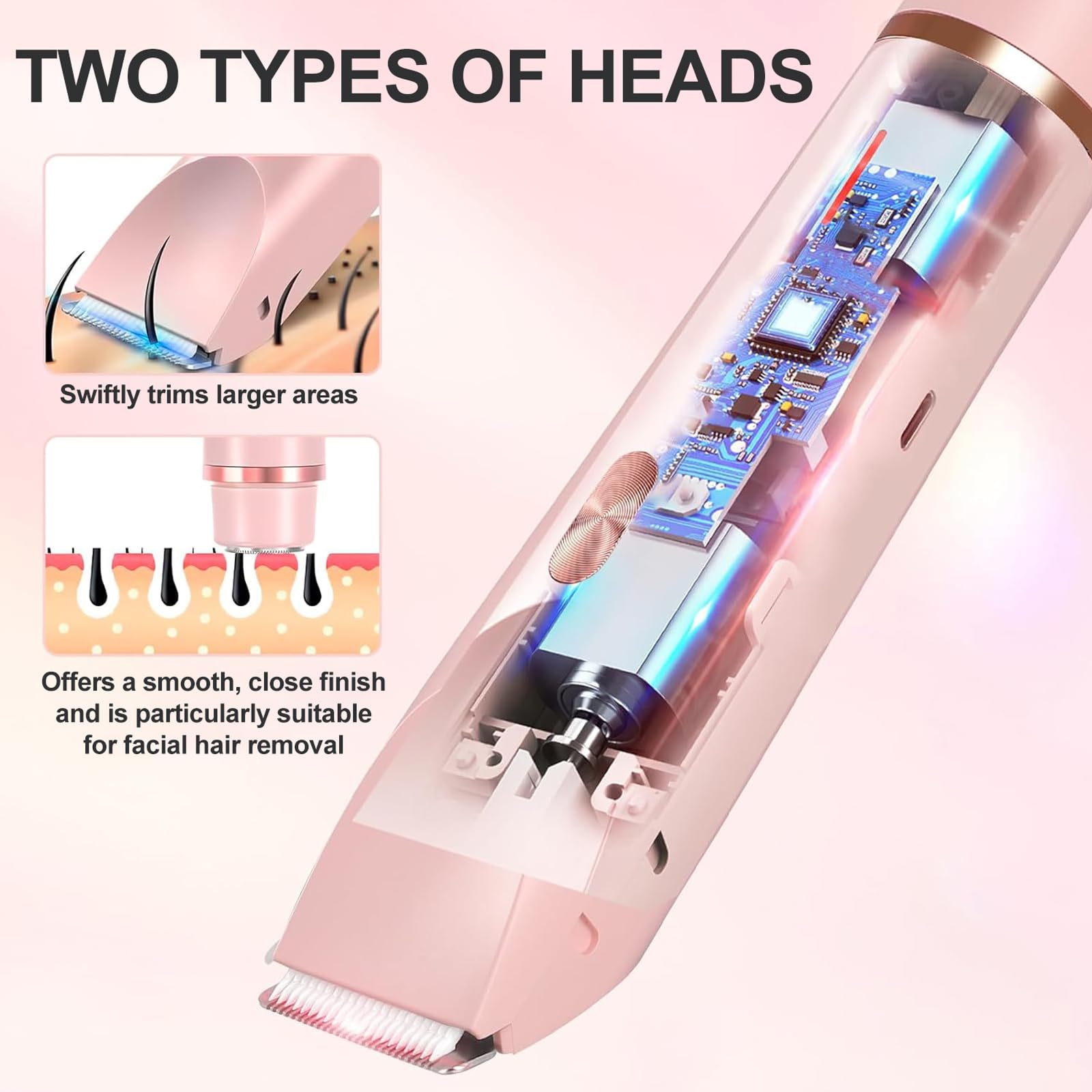 2-in-1 Electric Razor