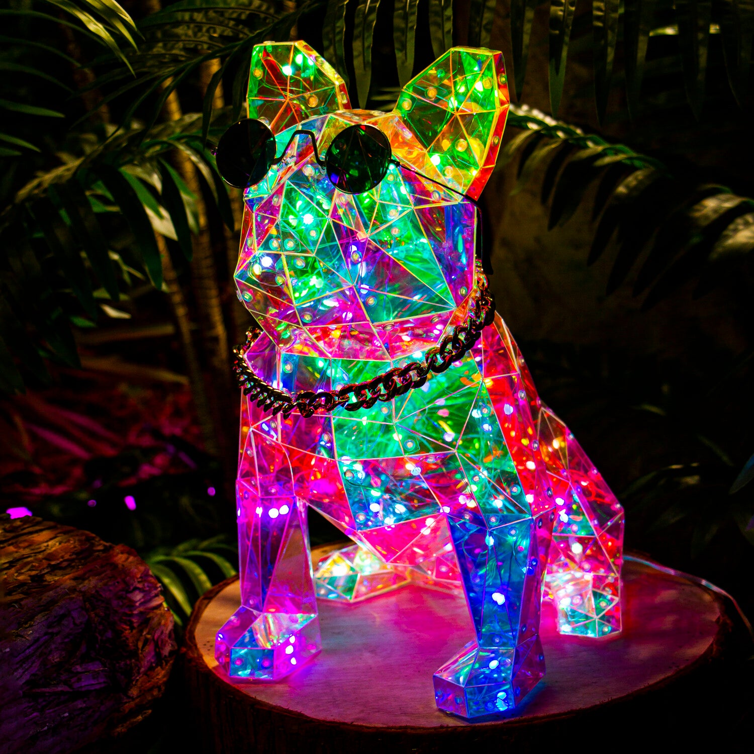 Dog Crystal Effect Light