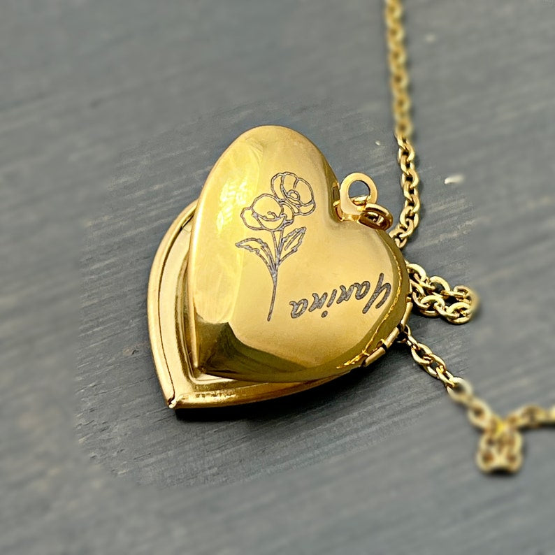 Heart Locket Necklace