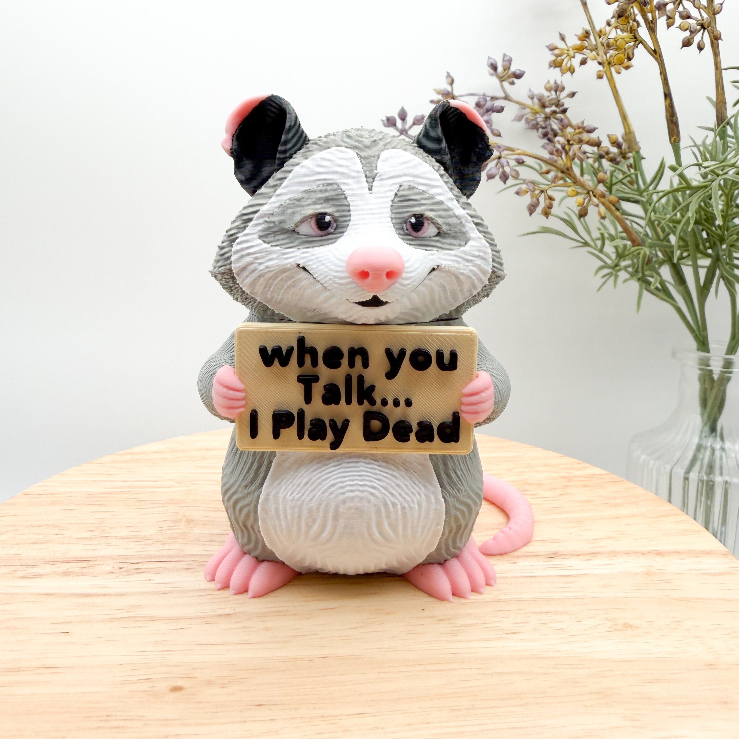 ANIMALS WITH ATTITUDE - COLLECTIBLE 3D PRINTED FIGURINE