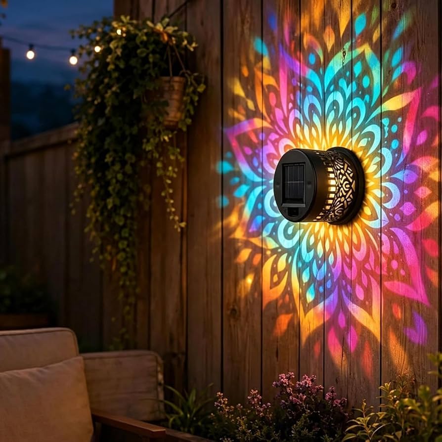 SOLAR MANDALA WALL LIGHT