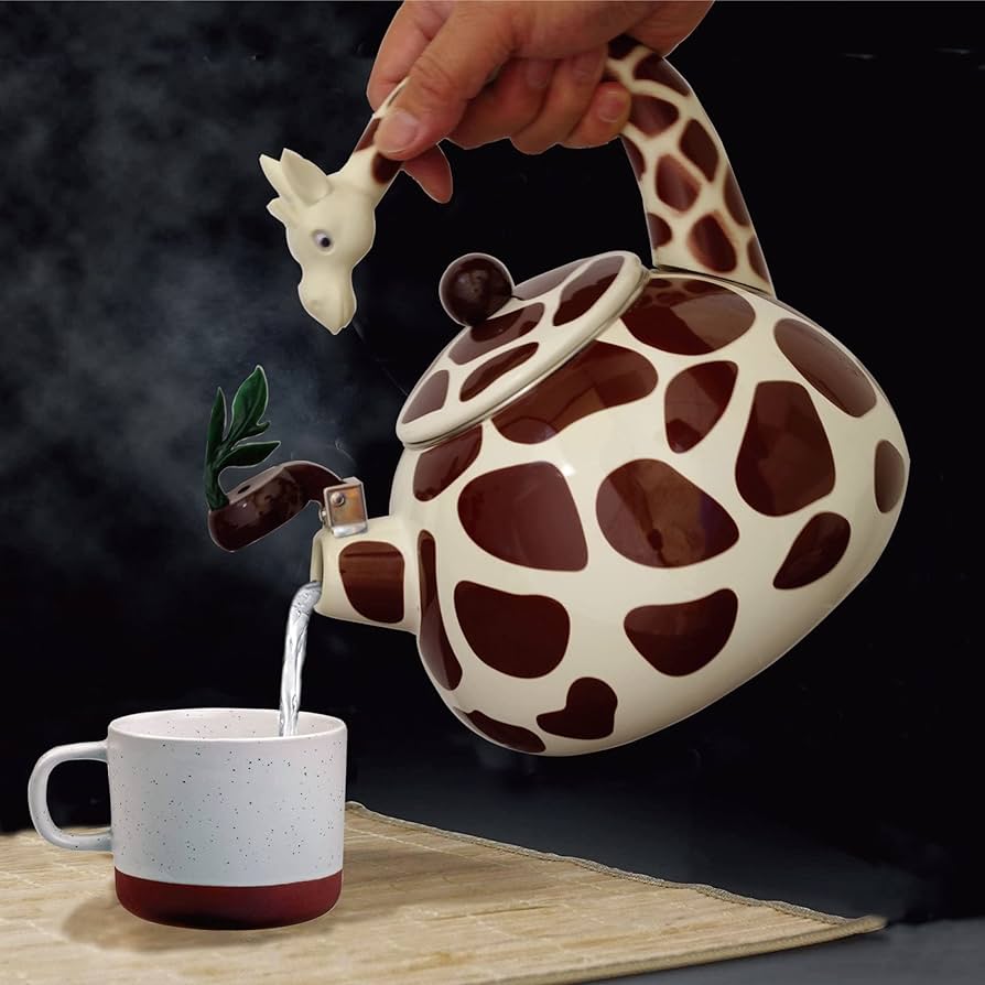 Giraffe Whistling Tea Kettle