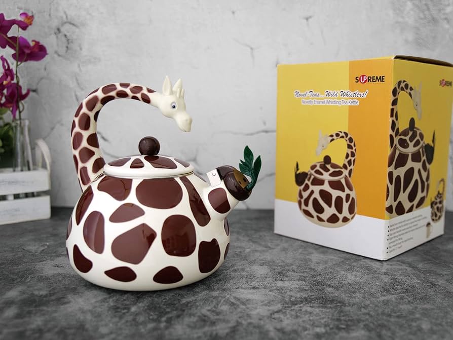 Giraffe Whistling Tea Kettle