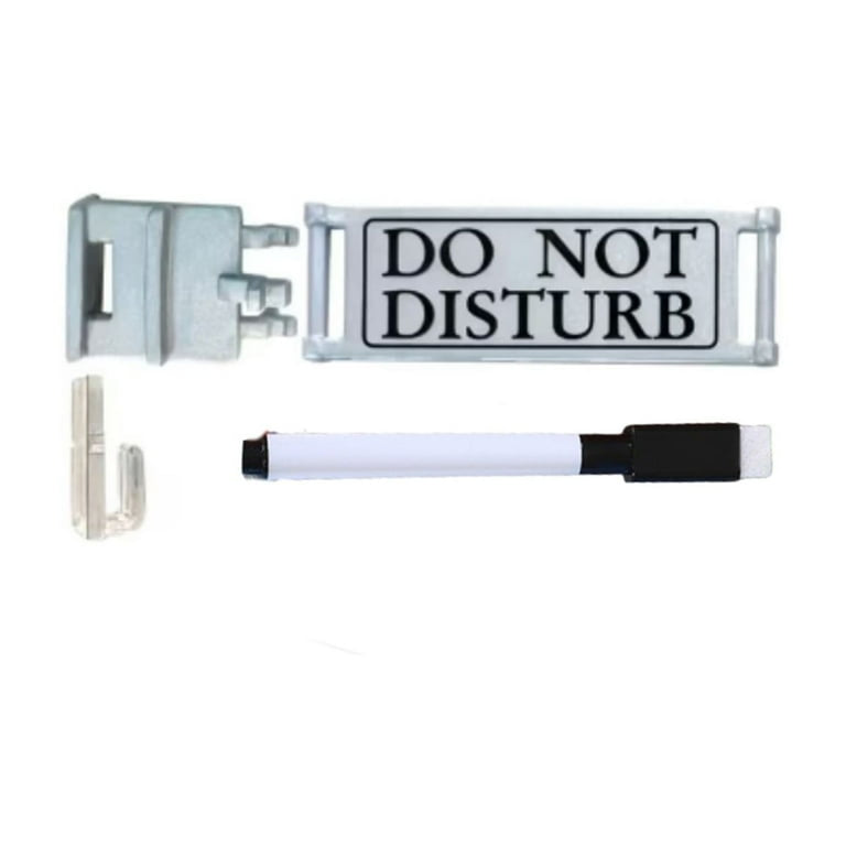 DO NOT DISTURB DOORBELL SIGN