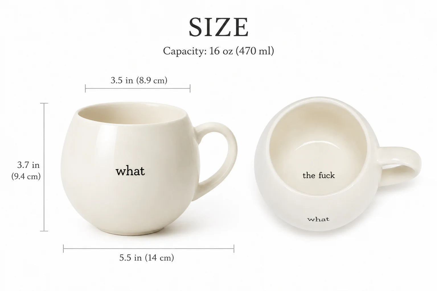 WHAT THE FUCK MUG