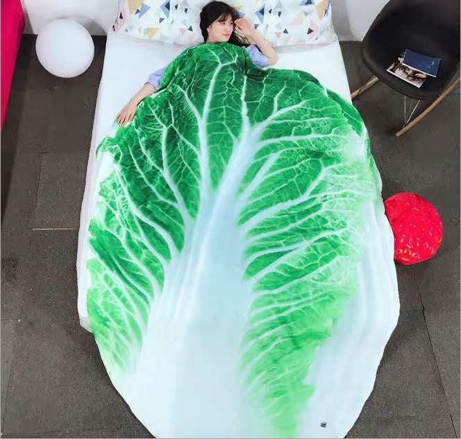 Funny Cabbage Blanket