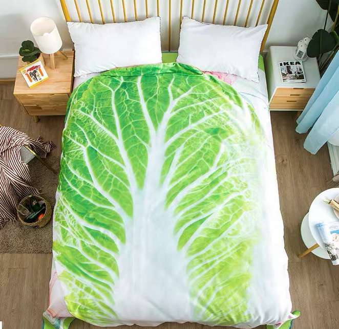 Funny Cabbage Blanket