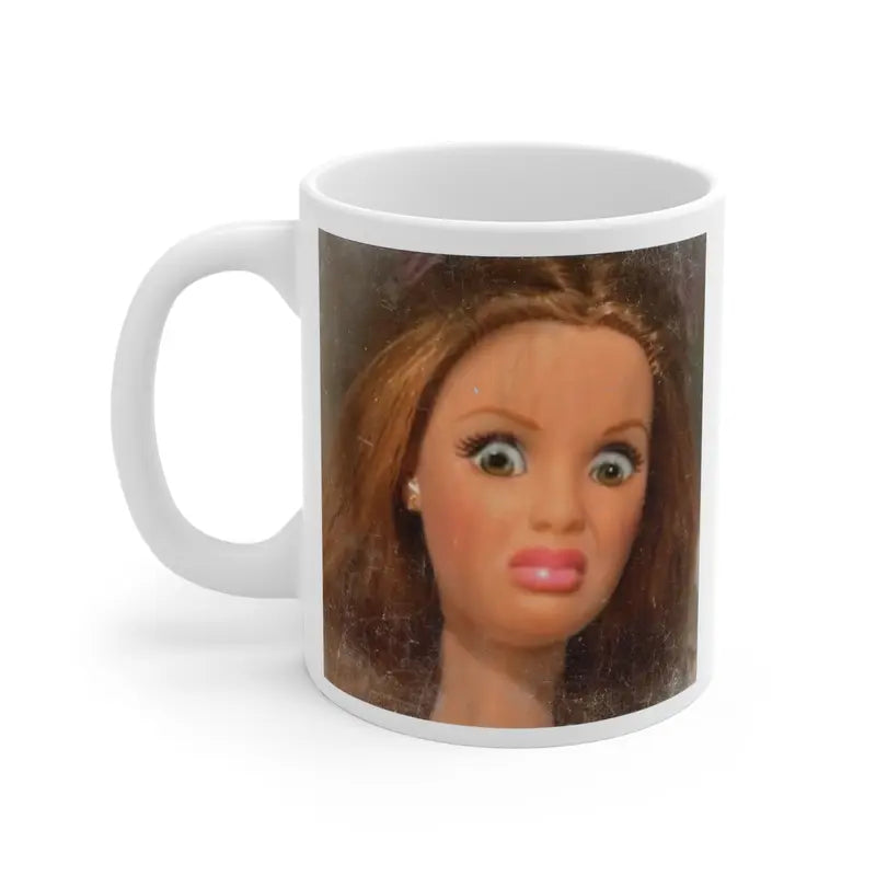 FUNNY DISGUSTED FACE MUG