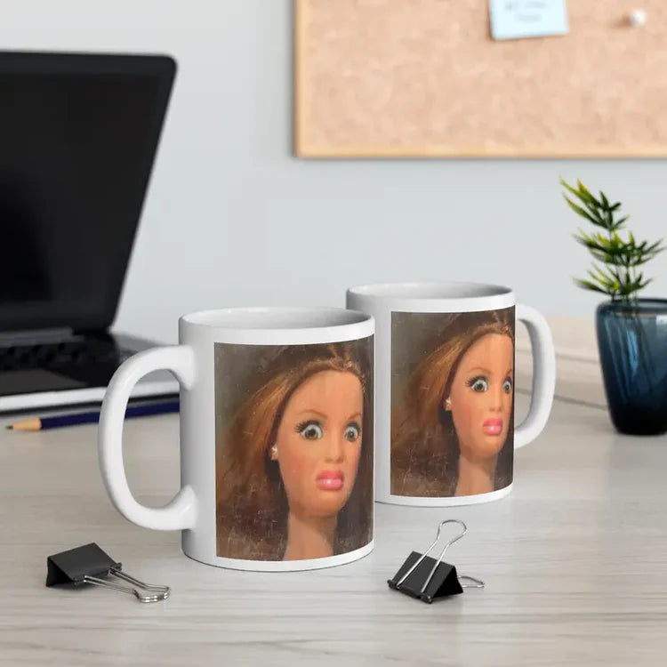 FUNNY DISGUSTED FACE MUG