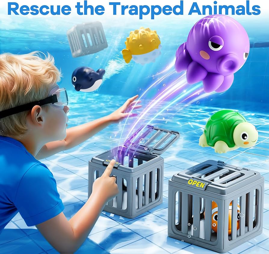 FUNSCAPE KIDS POOL DIVING TOYS