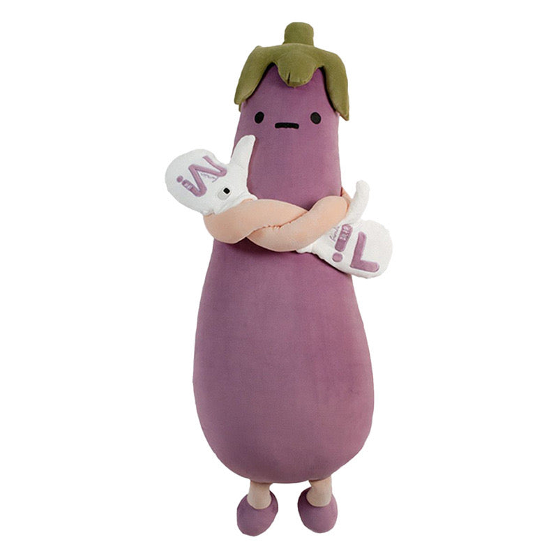 Eggplant Soothing Doll Plush