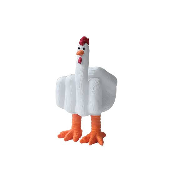 Middle Finger Duck