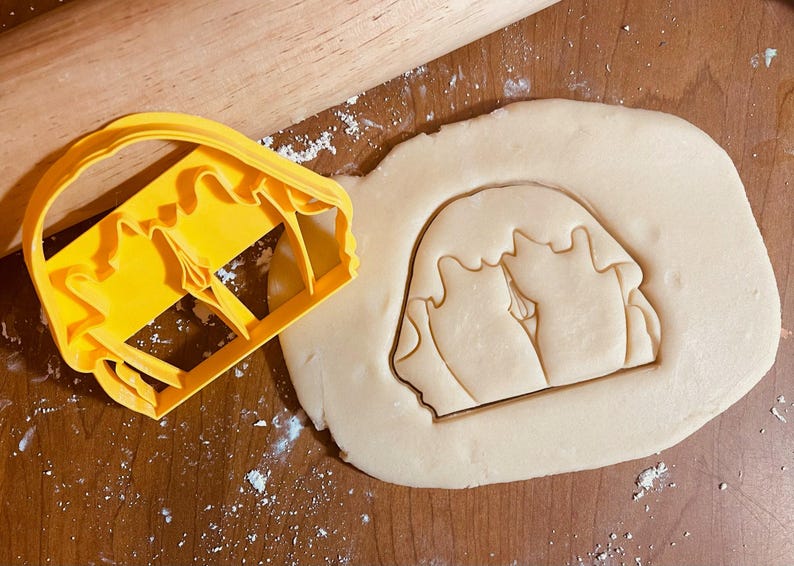 Bent Over Skirt Cookie Cutter