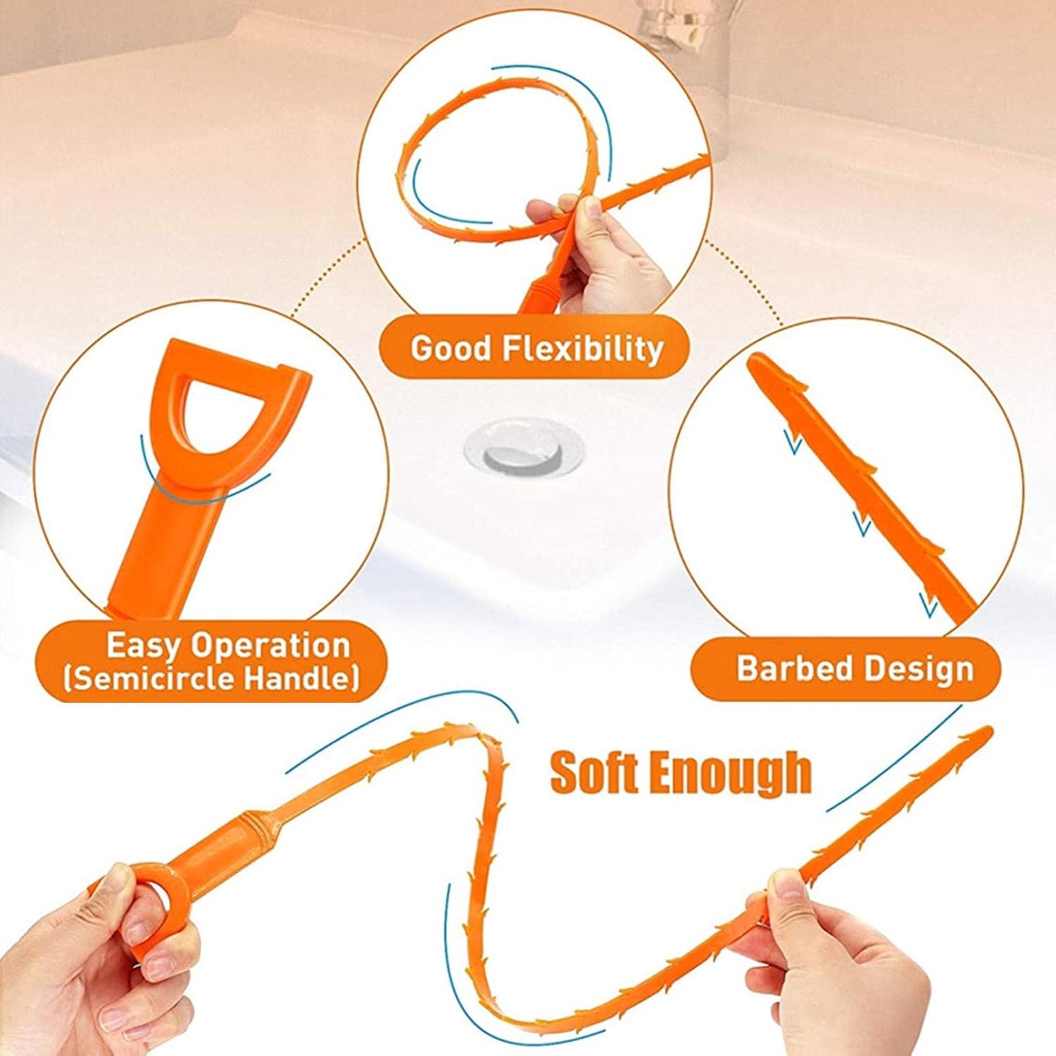 DRAIN CLOG REMOVER TOOL