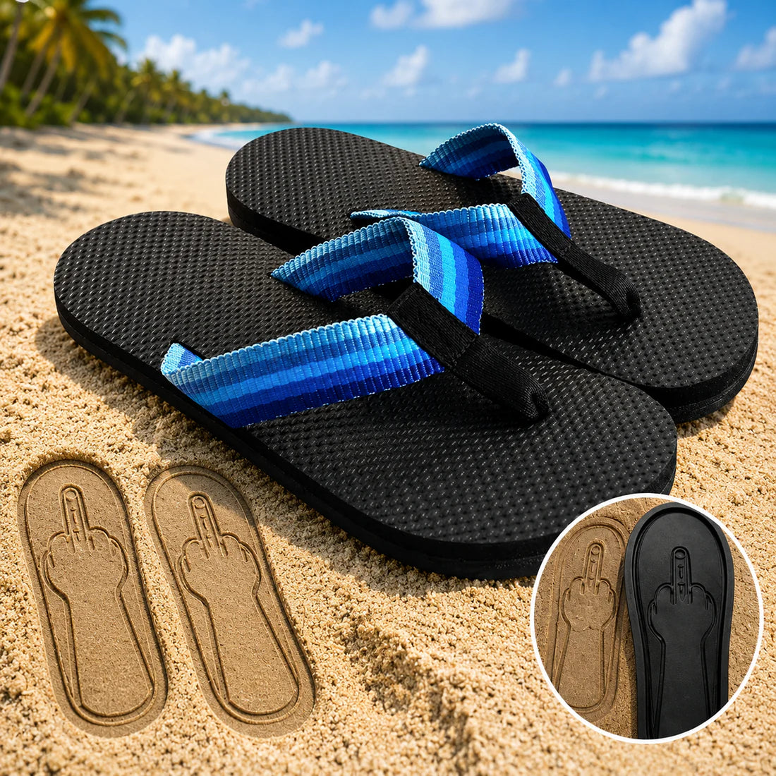 Hidden Message Slippers