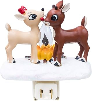 Christmas Reindeer Campfire Nightlight