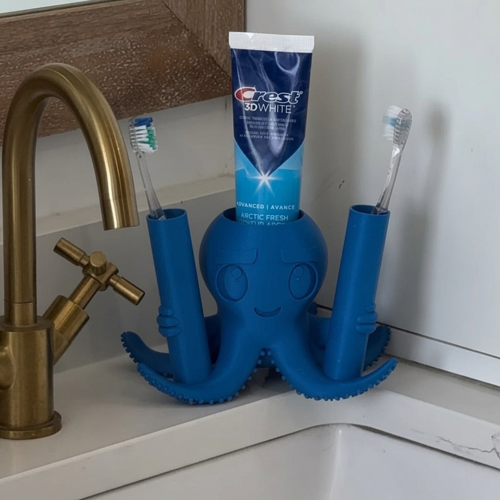 Octopus Toothbrush Holder