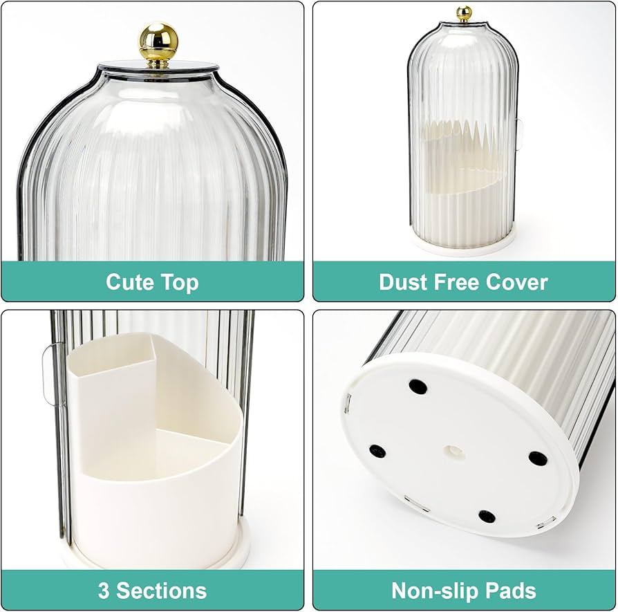 Toothbrush holder with sliding lid