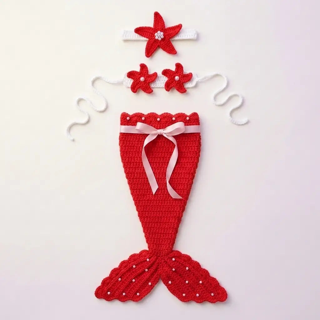 Crochet Mermaid Newborn Set