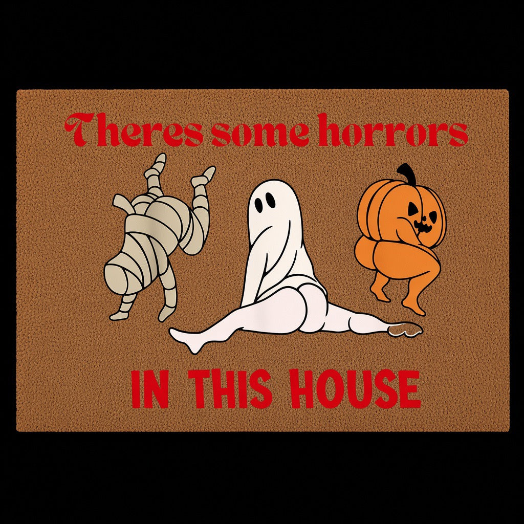 Funny Halloween Doormat