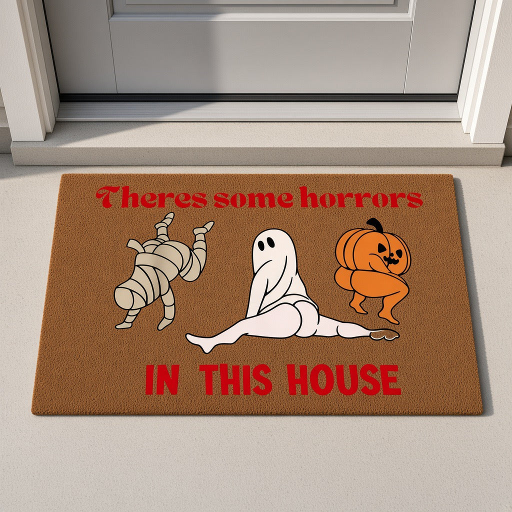 Funny Halloween Doormat