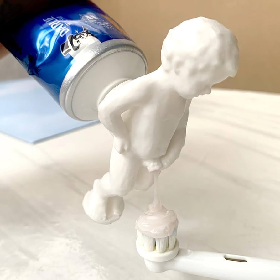 Pee Toothpaste Cap