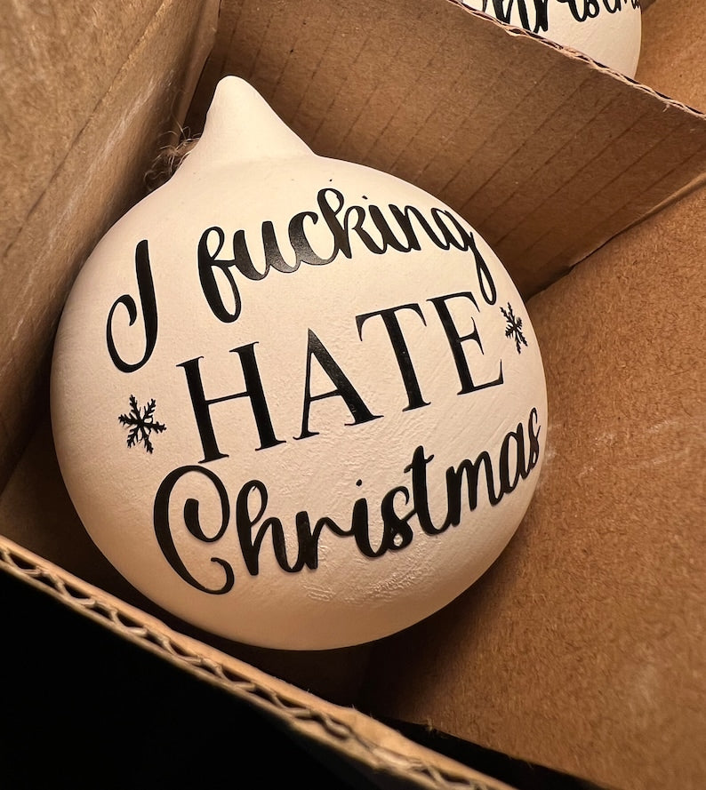 Funny Offensive Bauble