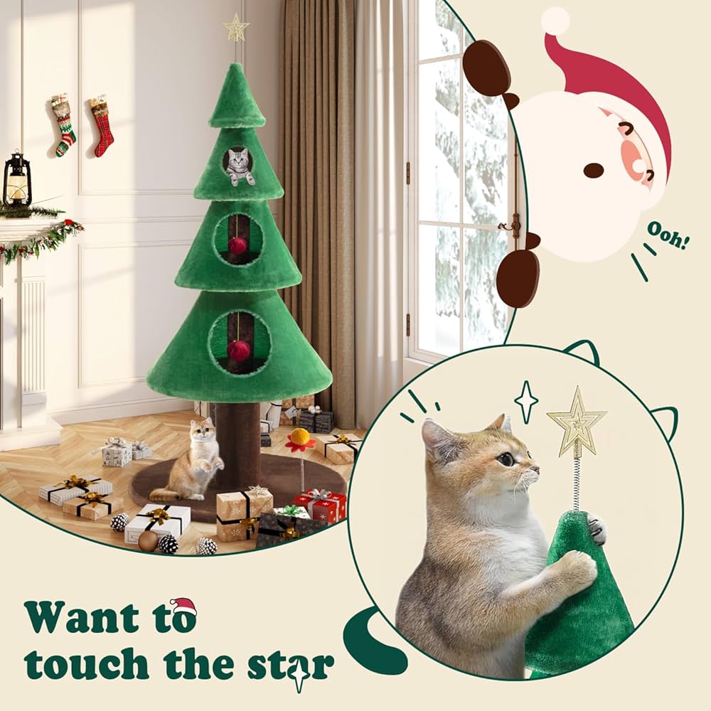 Christmas Cat Tree