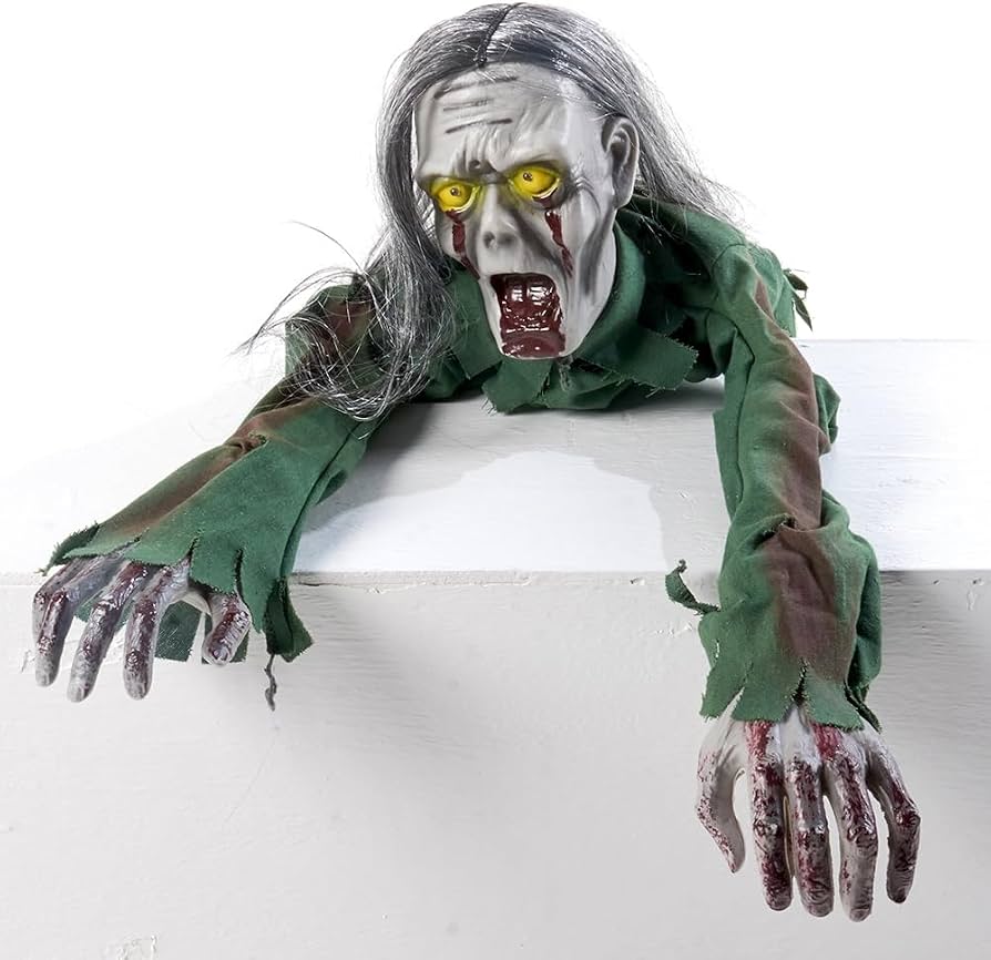 Electric Crawling Ghost with Scary Sound Control