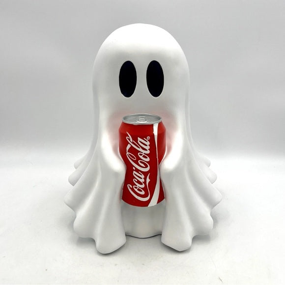 Halloween ghost figurines can holder