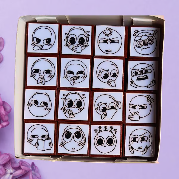 Funny Doodly Stamps Set