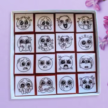 Funny Doodly Stamps Set