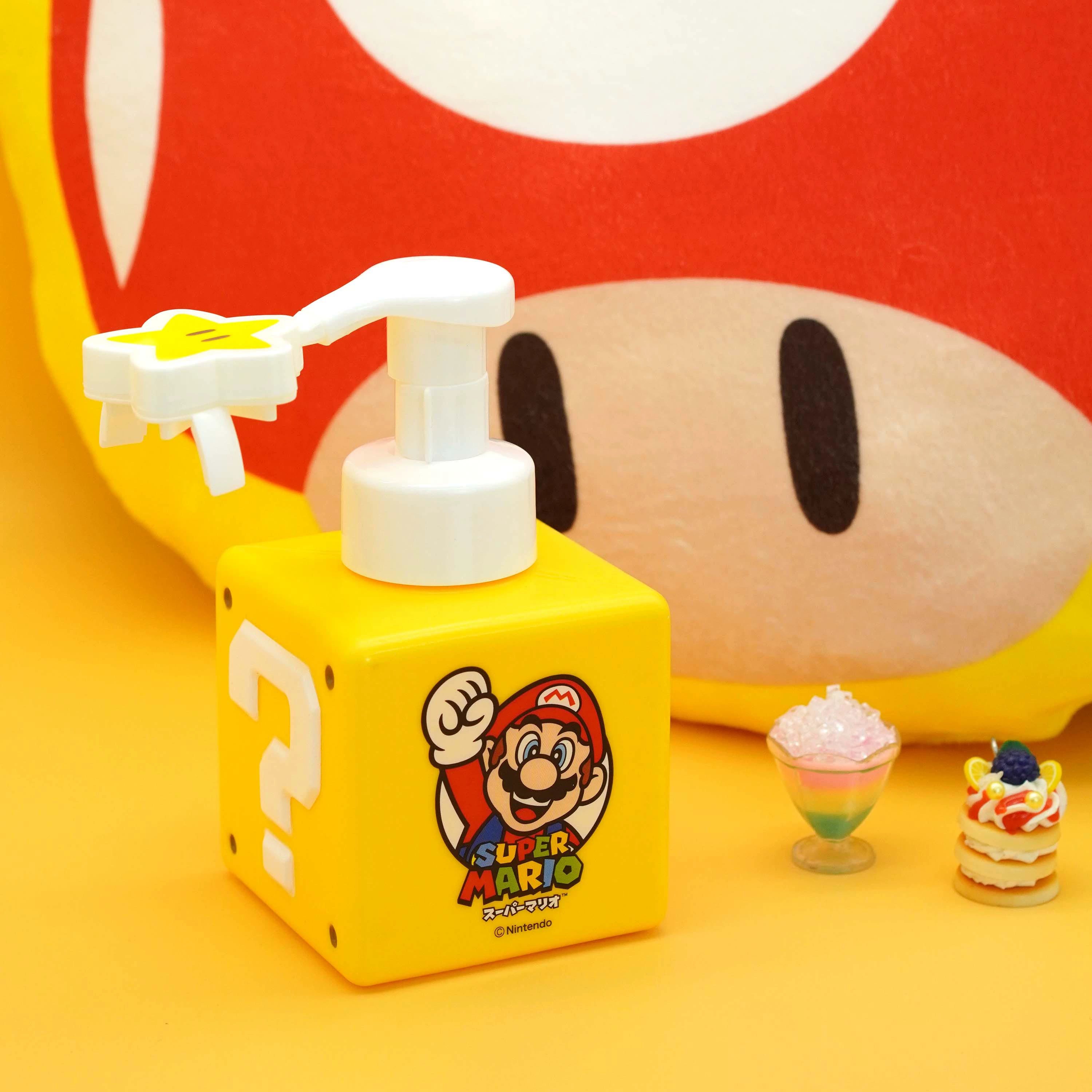 Mario hand sanitizer bottle