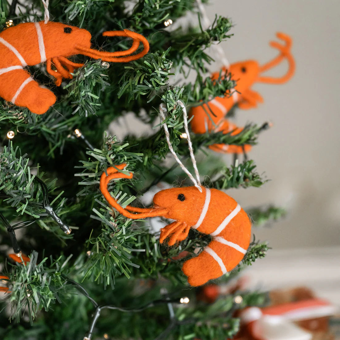 Prawns - Christmas Ornaments