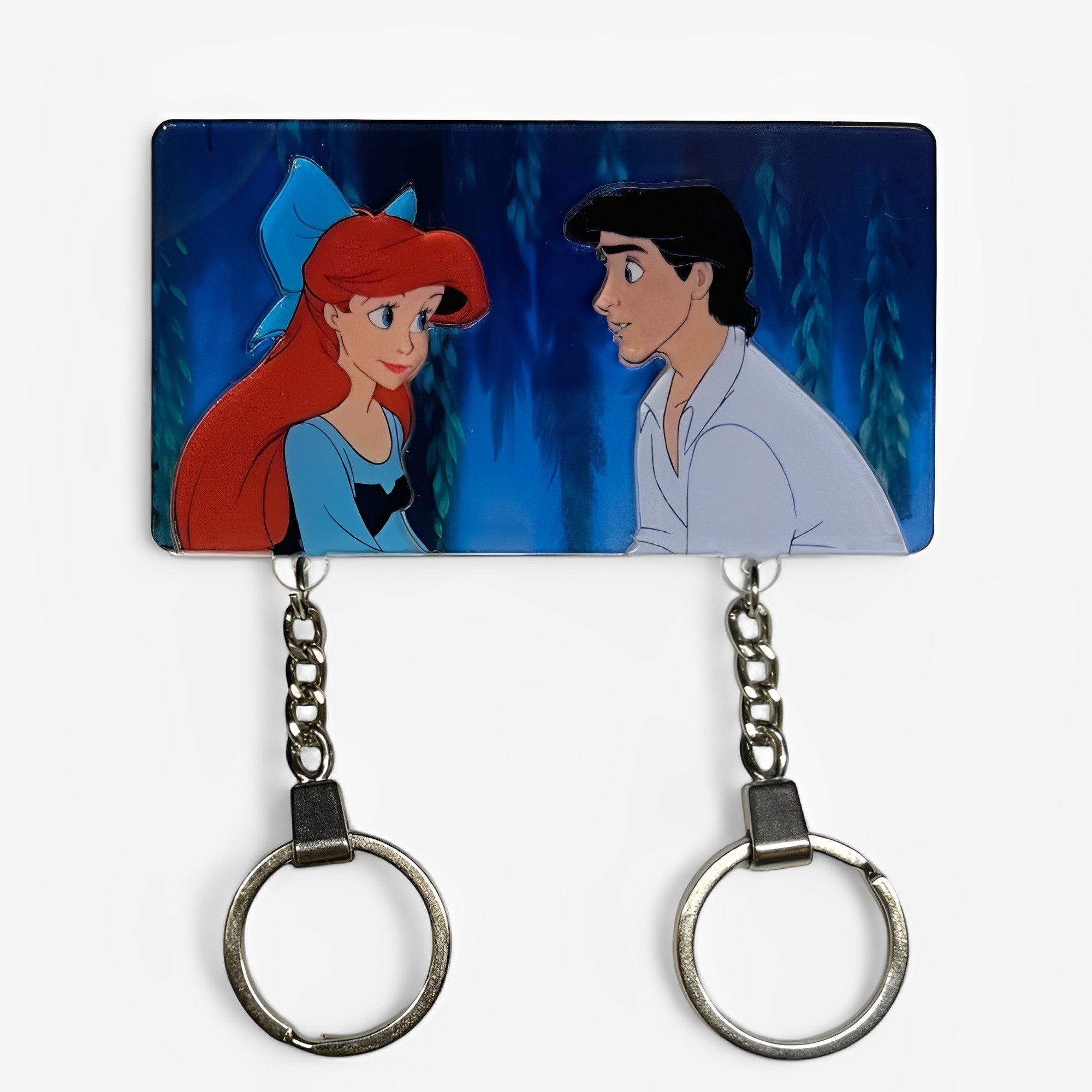 Eric and Ariel Keychain