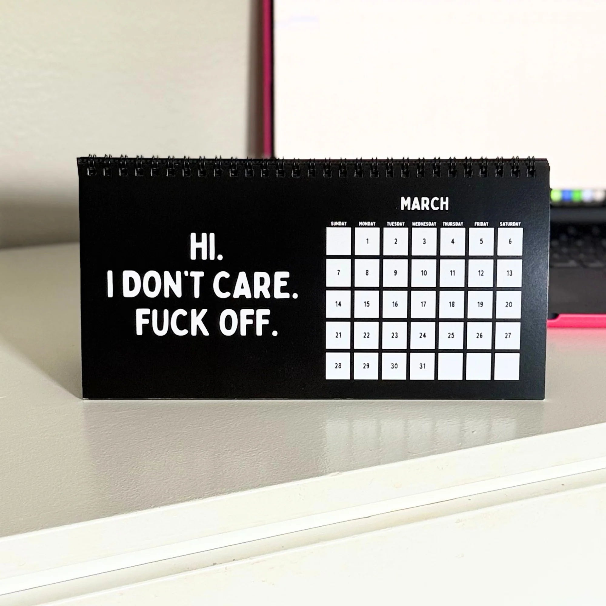 2027 Things I Want To Say At Work Calendar