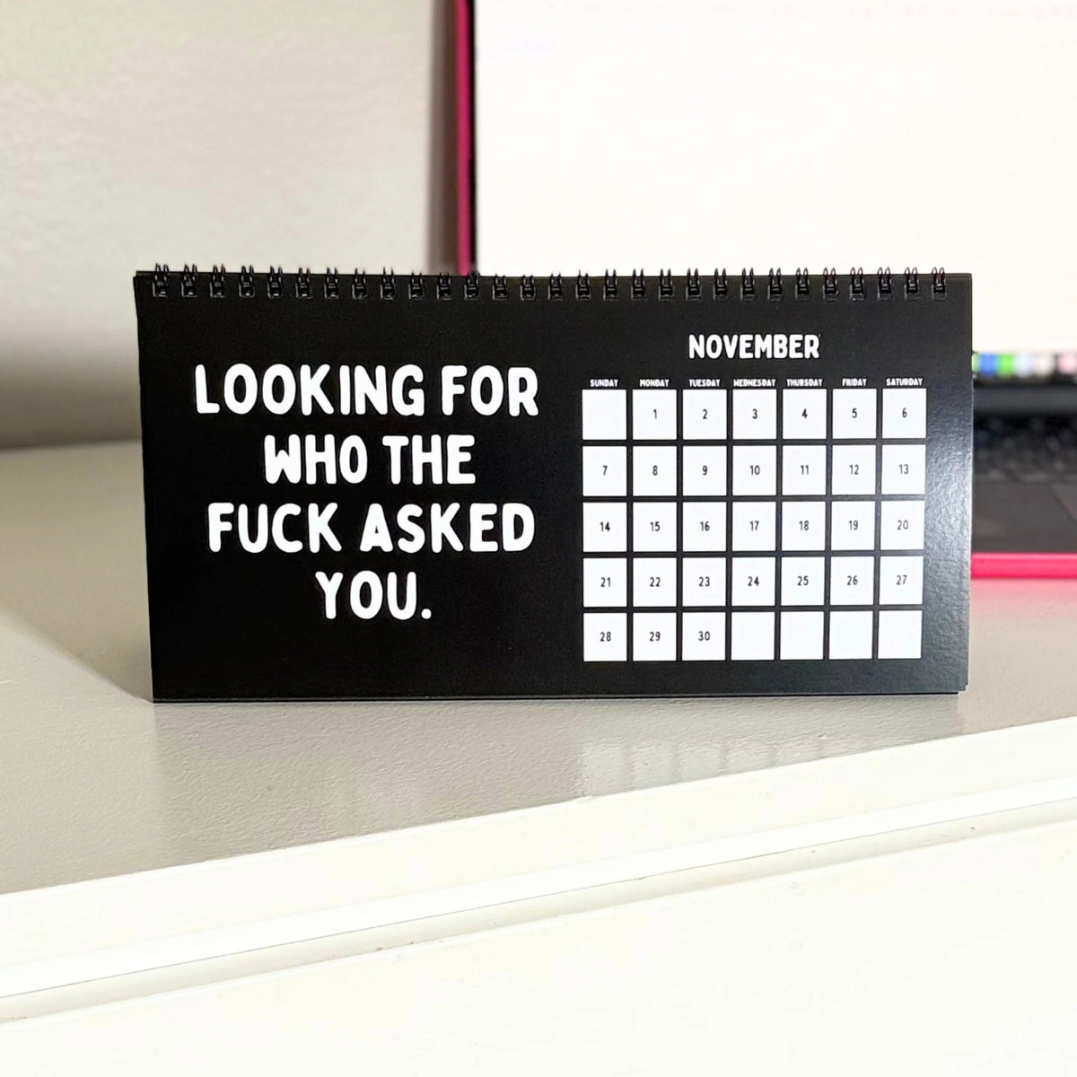 2027 Things I Want To Say At Work Calendar