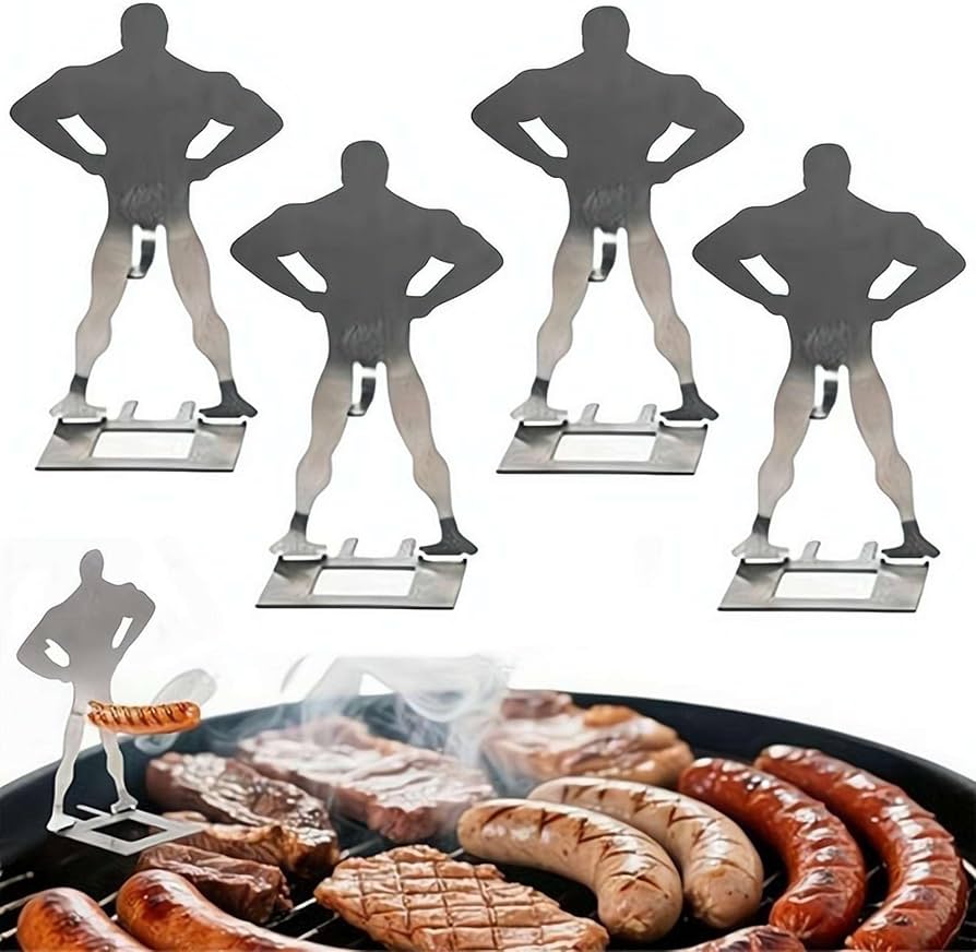 MUSCLE MAN HOT DOG HOLDER