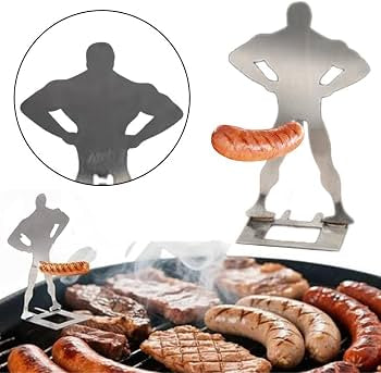 MUSCLE MAN HOT DOG HOLDER