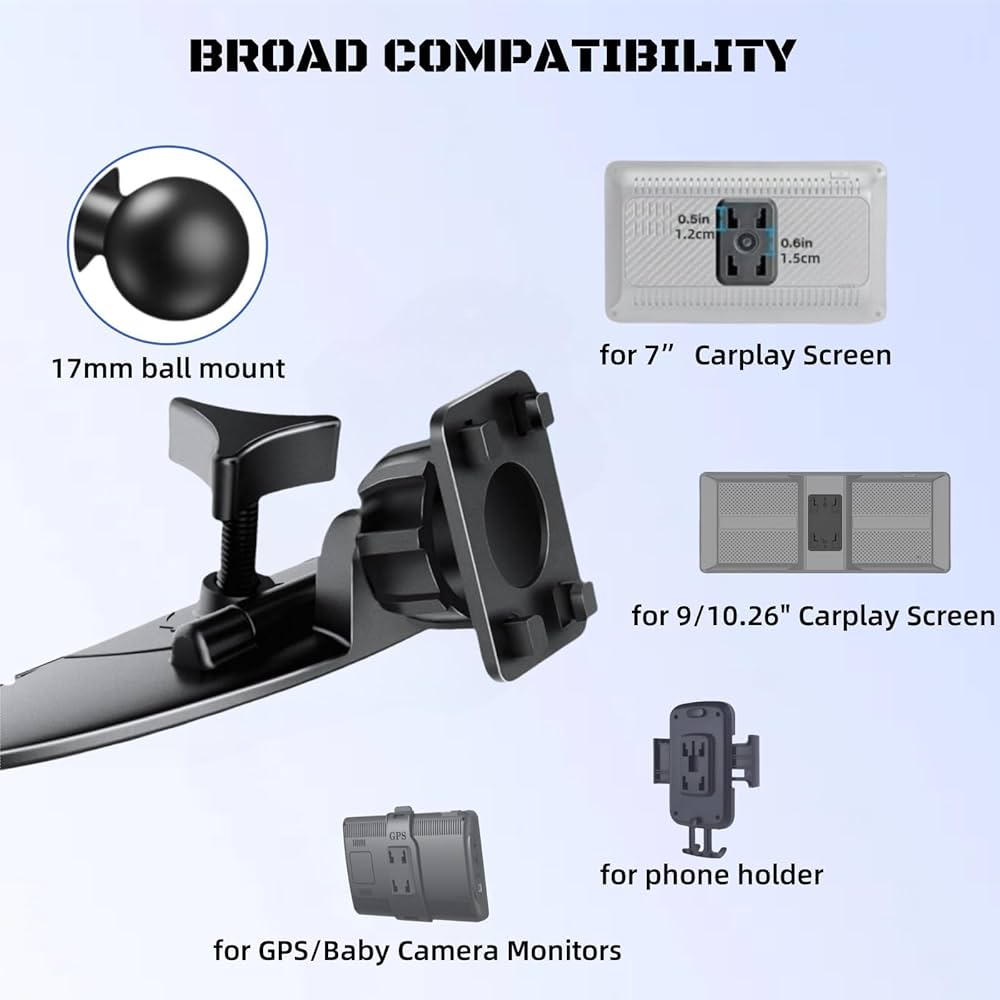 CD SLOT MOUNT FOR CARPLAY SCREEN