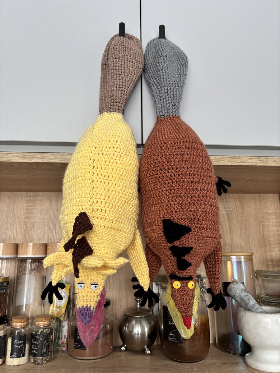 Crochet Chicken Bag Holder