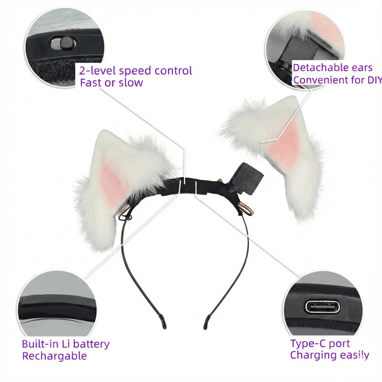 KAWAII FURRYFLICK EARBAND