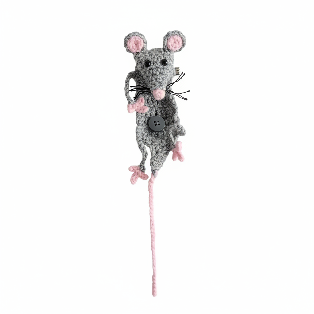 FUNNY CROCHET MOUSE